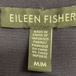 Eileen Fisher Women's Tencel Knit Hi-Low Tunic Dress Navy Blue Slit Sleeve Sz M Photo 10