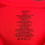 Aviva Hot Pink Active Short Sleeve Tee Size Large Red Photo 6