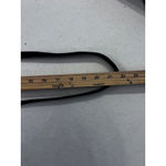 Michael Kors  Black Pebbled Leather Crossbody Bag Gold Chain Buckle Detail Luxury Photo 15