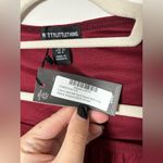 Pretty Little Thing  cherry red soft touch square neck long sleeve bodycon dress Photo 1