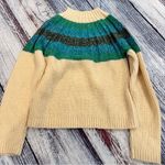 Greylin  Striped Multicolor Mock Neck Sweater Photo 3