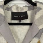 Lafayette 148 Summer Lightweight Blazer Jacket 100% Linen Gray Size M Photo 2