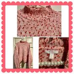 LC Lauren Conrad Lauren Conrad sweater - pink and red - large Photo 1