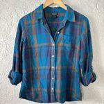 Lucky Brand  | Bungalow Plaid Flannel Shirt Photo 2