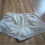 Reebok Grey Renew French Terry Athletic Shorts with Side Pockets Photo 6
