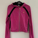 Nike  Y2K Zip Up Sweatshirt S Pink Black Photo 0