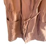 Staccato  vest medium hooded pinkish peach tie front Photo 1
