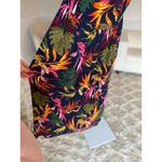 New Look  Tropical Smocked Maxi Dress Boho Vacation Chic Lightweight Resortwear Photo 4