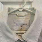 Loft White Denim Jacket Photo 1