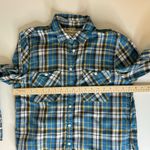 Denim & Supply Ralph Lauren Ralph Lauren Denim & Supply Womens Utility Blue Yellow Plaid Button Down Shirt L Photo 10