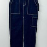 True Religion denim cargo maxi skirt size 26 NWT Photo 0