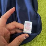 Tropical Escape Stylish Navy Blue One-Piece Swimsuit Photo 6