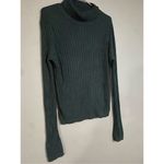 Aeropostale Green Knit Ribbed Long Sleeve Cowl Neck Sweater Size XL Photo 1