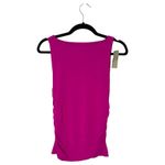J.Crew BP 025 FormKnit Shell Tank Top Pink Ruched Sides Small NEW with Tags Photo 0