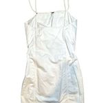 COS  white mini dress size small Photo 1
