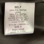 Lulus Lulu’s Botanical Bliss Black Backless Floral Print Dress Sz Small Photo 6