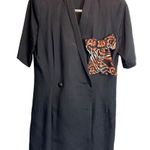 Collections Women’s Blazer Classic Short Sleeves Jacket Size 12 Sku 2664 Black Photo 1