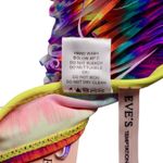 Eve's Temptation Psychedelic Fringed Push Up Bikini Swimsuit SMALL NEW Hyperpop Yellow Photo 11