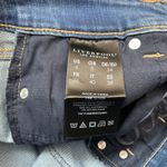 Liverpool Kristy High Rise Denim Shorts Cuffed Distressed Women's Size 4 Blue Photo 4