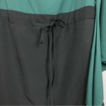 Pirate Wench Halloween Costume Women Long Bell Sleeves Corset Asymmetrical‎ Hem Green Size L Photo 13