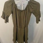 Soprano ‎ Olive Green romper size small Photo 0