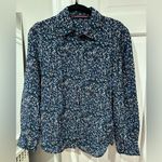 Sézane Comptoir des Cotonniers floral silk Sibylle shirt Photo 3