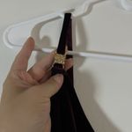 Michaelangelo Vtg  Formal Maxi Dress Evening Gown Velvet 90s Whimsy Goth burgundy Photo 3