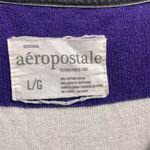 Aeropostale Bold Striped Henley Long Sleeve Womens Large Casual Y2K Colorblock Photo 2