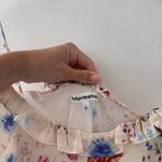 Reformation  Aribella Floral Silk Dress Photo 10