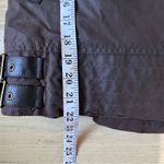 Barbour Women's Ordinance wax coated
Jacket in Brown shearling lining GUC Photo 12