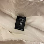 SheIn White Floral Skirt Photo 2