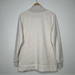 Athleta  Oatmeal Cozy Karma Funnel Neck Side Zip Pullover Sweatshirt Size M Photo 8