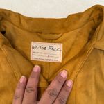 Free People Lacey Vegan Suede Vest - Golden Brown size s Photo 5