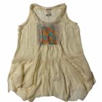 Matilda Jane  Bohemian Palisades Sheer Tank Top Blouse Shirt size Large Photo 2
