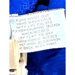 Chico's Royal Blue Short Sleeve Tee Classic Soft Stretch Casual Comfortable Sz 2 Photo 7