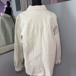 Denim & Co  White Button Down Shirt Size 1X.  Photo 1