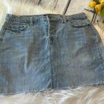 MOSSIMO LIGHT WASH BLUE SHORTS DENIM SKIRT Size 10 Photo 0