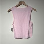 Hi Res Pink Sleeveless Top with 'I Love LA' Print Size Medium New With Tags Photo 3