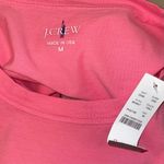 J.Crew  Sleeveless Top Tank Pink Salmon Loose Fit Size Medium NWT Summer Boxy Photo 2