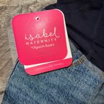 Ingrid & Isabel Maternity High Waist Blue Denim Shorts Size undefined Photo 1