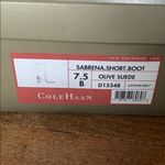 Cole Haan olive suede Sabrena boot Photo 4