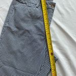 Talbots Capris Cropped Pants Womens 8 Blue Check Pockets Coastal Grandma Photo 7