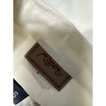 Vintage Roper Embroidered Western Shirt Floral Arrow Details Button Up Top White Size M Photo 6