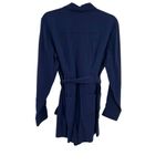 Boden Cosima Romper Navy Blue Belted Shirt Size US 10P Petite‎ Photo 8