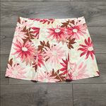 RipSkirt Hawaii 16.75” Retro Bloom Cover Up Wrap Skirt Swim Beach Pink Cream XL Photo 3