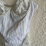 Gooseberry Intimates Women’s White Lace One Piece Lingerie Bodysuit Size XS Photo 3