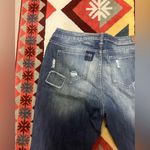 ZCO Jeans Plus Size 20 Boyfriend Patchwork Super Cute Skinny Ankle Photo 4