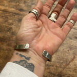 Turquoise and sterling sand casted eagle cuff bracelet Silver Photo 8