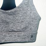 p'tula  Gray Women's Racerback Adjustable Strap Sports Bra Photo 1