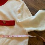 Buttons Calais Made In USA Vintage Retro 1960’s Colorblock Red White  Sweater 16 Photo 6